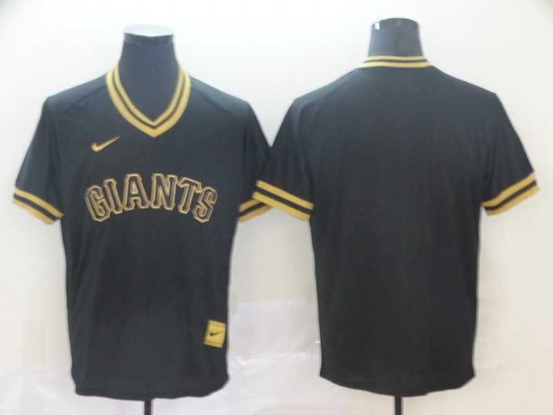 Giants Blank Black Gold Nike Cooperstown Collection Legend V Neck Jersey (1),We sell and wholesale Giants Blank Black Gold Nike Cooperstown Collection Legend V Neck Jersey (1) on line form chian!
